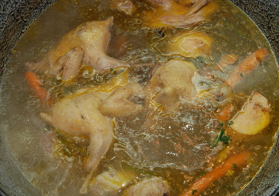 Homemade Chicken Broth